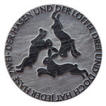 Motiv "Paderborner Dreihasenfenster"